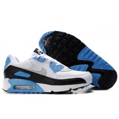 air max 90 bleu blanc