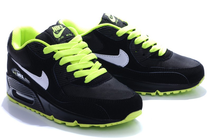 nike air max noir et jaune fluo