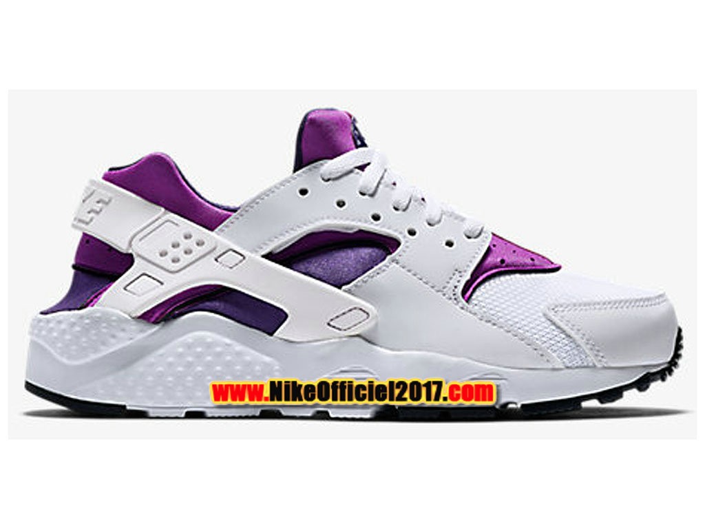 nike huarache enfant violet