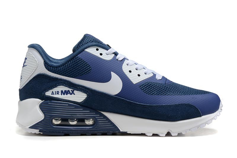 nike air max 90 homme chaussures blanc bleu 3037