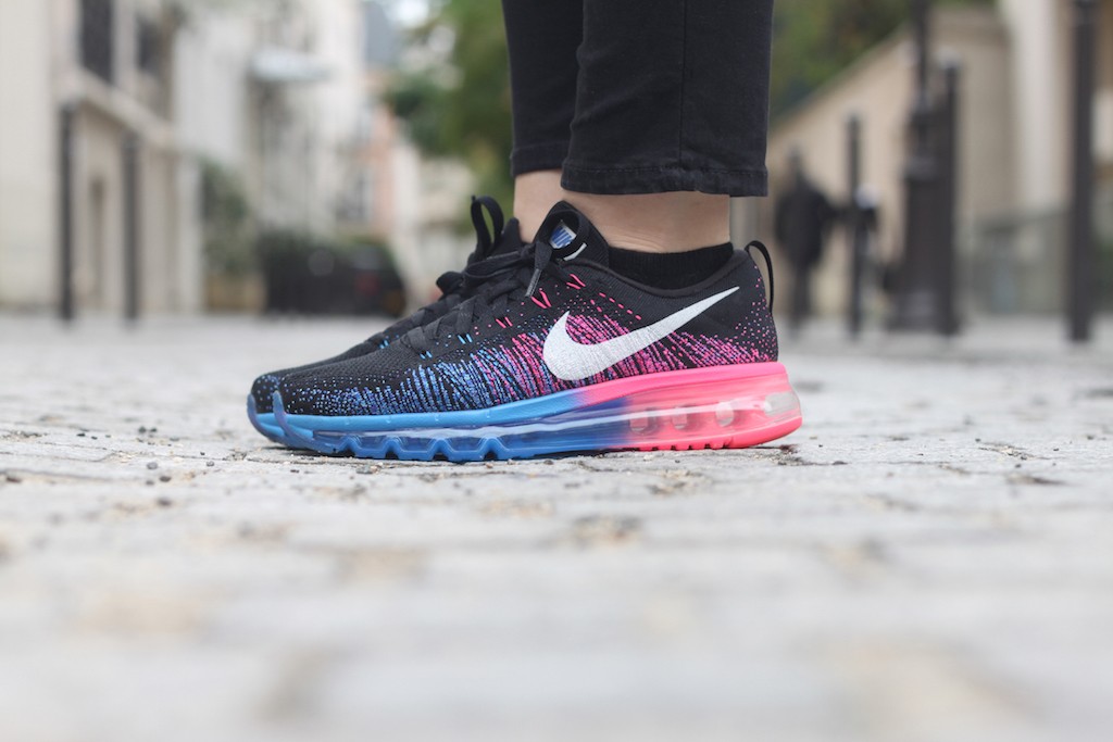 air max rose et bleu