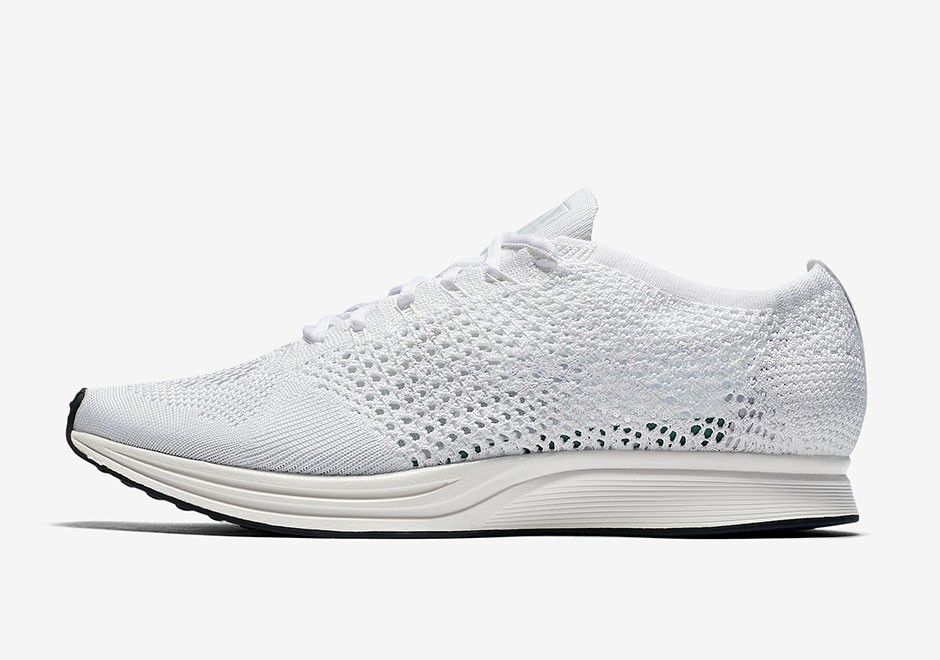 nike flyknit blanc