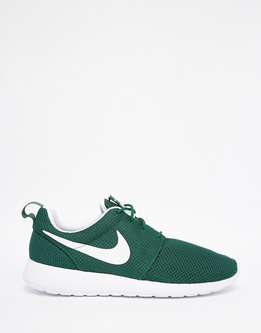 nike roshe run verte