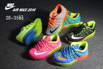nike air max 2016 enfant orange