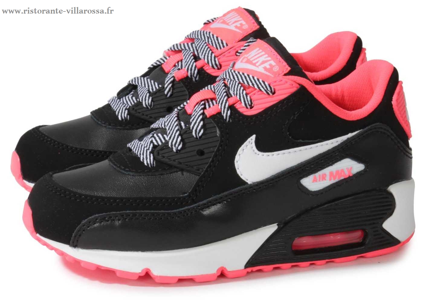 nike air max 90 rose et noir