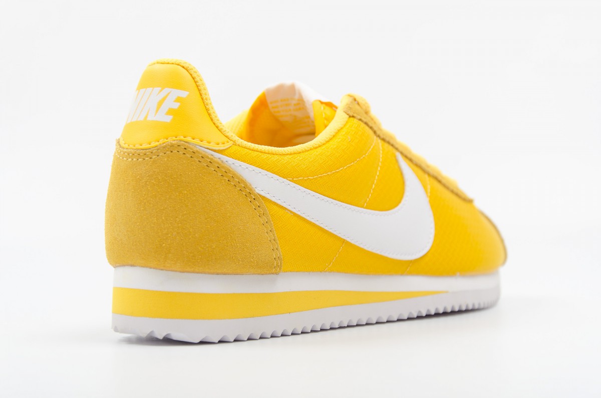 Nike Cortez Hombre Amarillas -