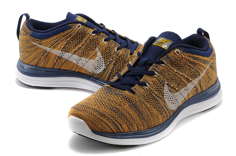 nike flyknit lunar 1 bleu